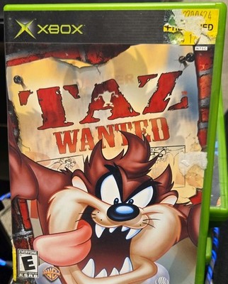 Infogrames Taz Wanted Xbox Action & Adventure Manual Multiplayer Power-ups