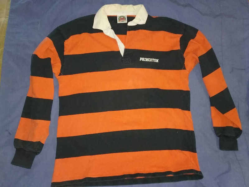 Classic Princeton University 3XL Cotton Rugby Shirt by Barbarian VGC