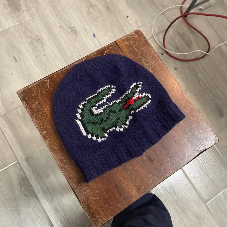 Gorro Lacoste púrpura talla única Foto 4 de 4