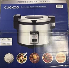 Brand New CUCKOO 30-Cup Commercial Rice Cooker CR3055 Profesional Grade