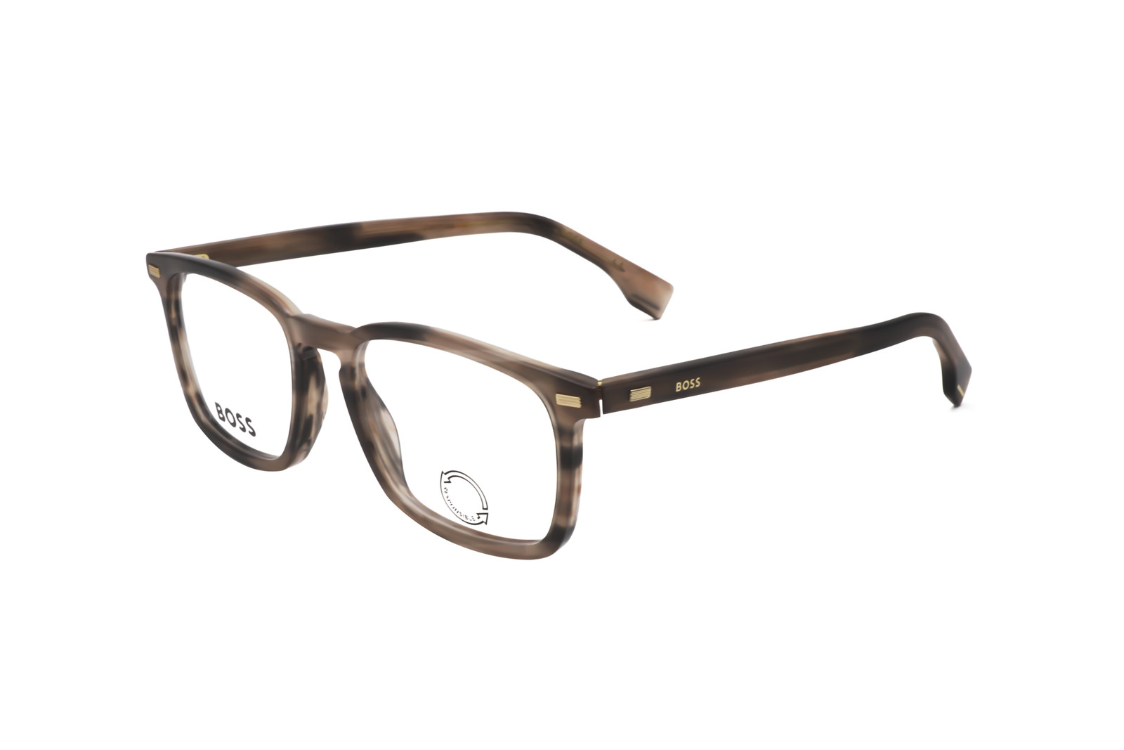Hugo Boss Mens 53mm Grey Brown Opticals BOSS1368-S05-53 9790₽