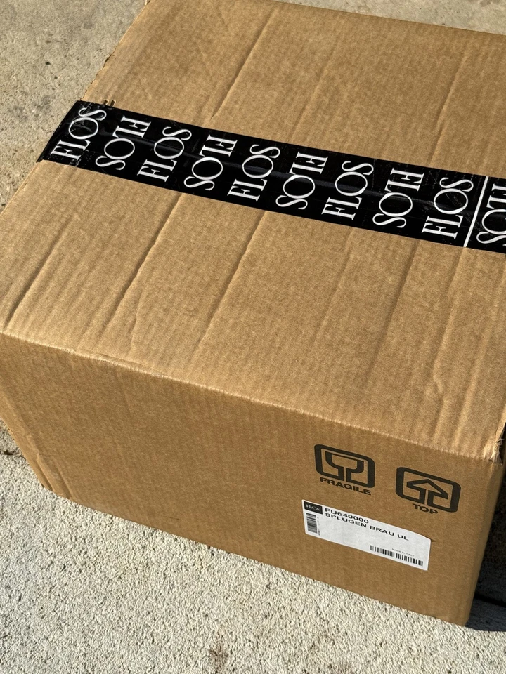 NEW - Flos Splügen Bräu Pendant Lamp and Chrome Lightbulb - Brand new in box! - Image 4 of 4