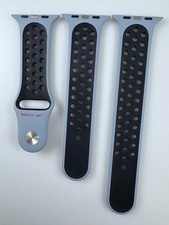 used Original Apple watch Nike Sport Band 44MM 45MM S11 46MM Obsidian Mist/Black
