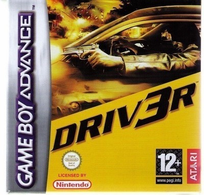 Nintendo GameBoy Advance - Driver 3 / DRIV3R Modul sehr guter Zustand