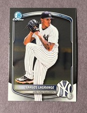 Carlos Lagrange 2025 Bowman Draft Chrome BDC-132 NY YANKEES