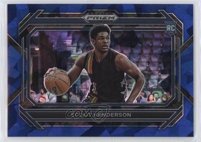 2023 Prizm Draft Picks Blue Ice Variations 28/99 Scoot Henderson Rookie RC 14rh