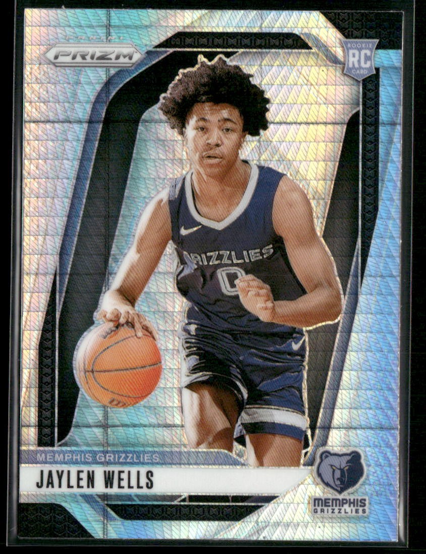 2024-25 Panini Prizm #239 Jaylen Wells Prizms Hyper