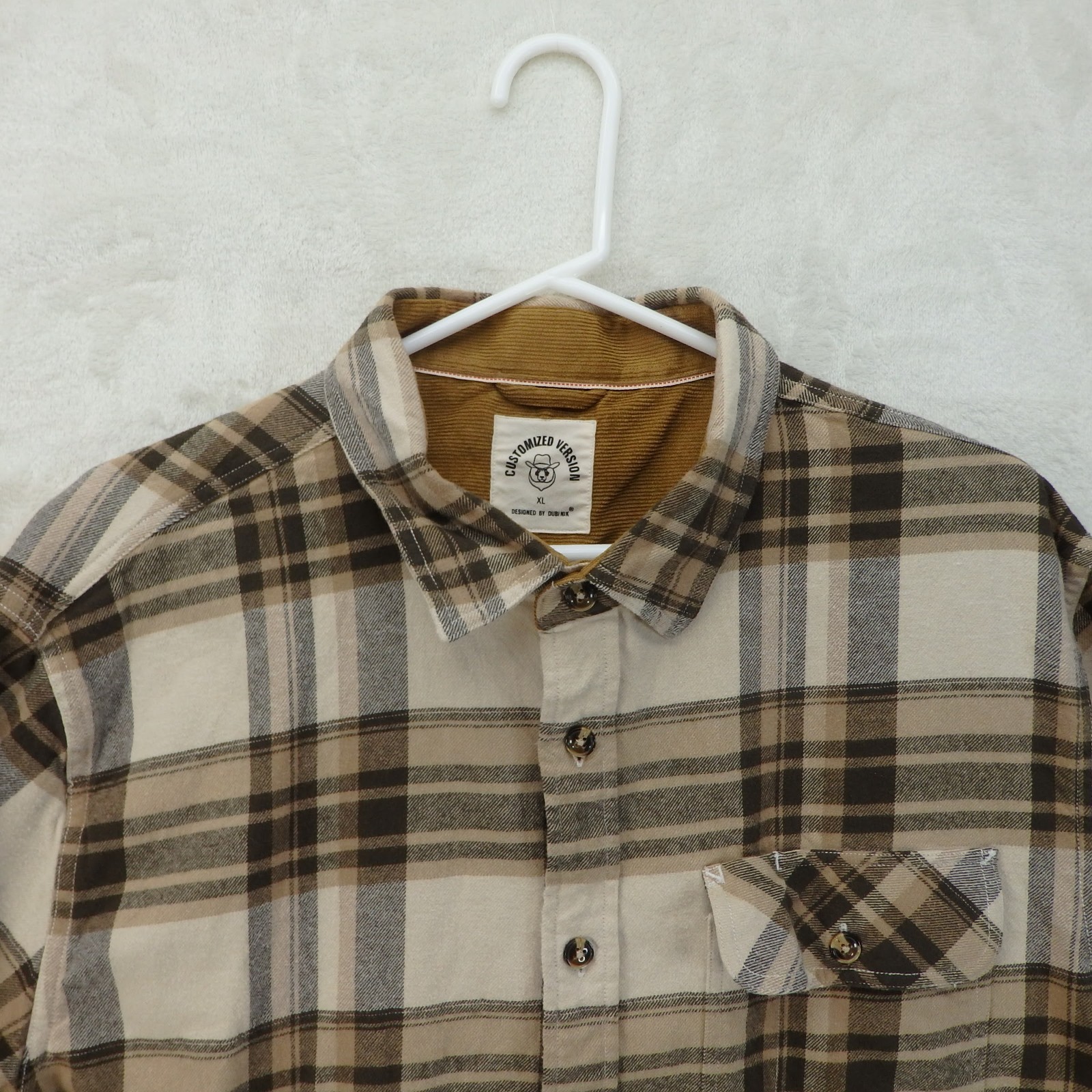 Dubinik Customized Version Flannel Button Up Shir… - image 3