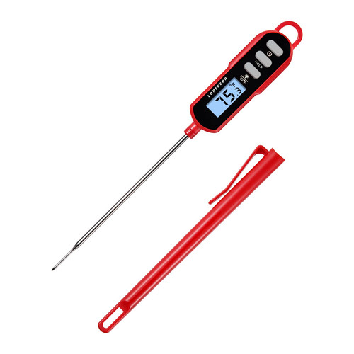 Lonicera Digital Cooking Thermometer for Bread Baking, 5" Probe, Instant Read