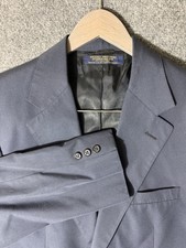 Brooks Brothers Blazer Mens Navy Blue Made in USA Patch Pockets 42r