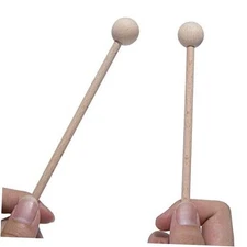 Wood Mallets Percussion Sticks for Xylophone, Chime, Wood Block, Glockenspiel 