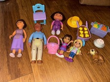 Dora The Explorer Dad Mom Dora Furniture Figures Lot Accessories Furniture Cake
