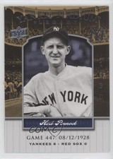 2008 Upper Deck Yankee Stadium Legacy Herb Pennock #YSL447 HOF 3h2
