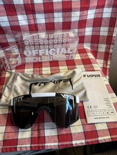 Pit Viper Unisex The Official Polarized Sunglasses White Single Wide