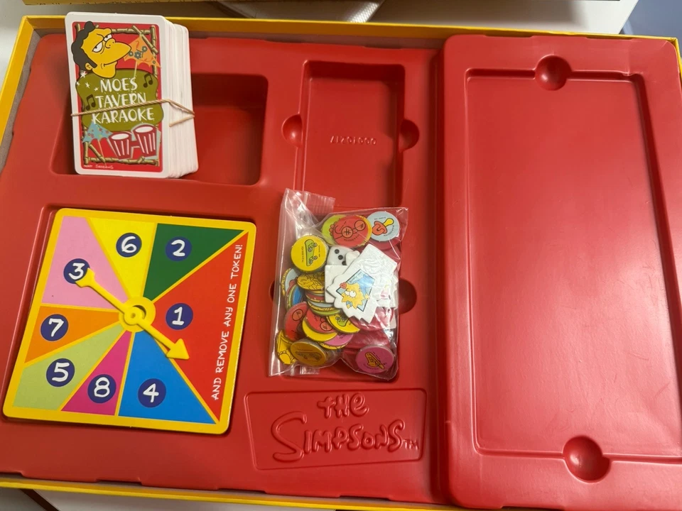 The Simpsons - Vintage Board Game. 2000. Missing Instructions GC. - Image 4 of 4