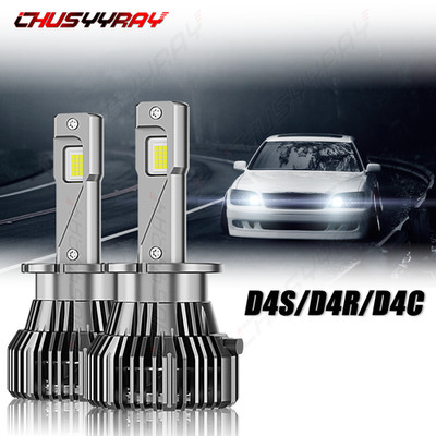 2PCS D4S/D4R LED Headlight Replace HID Xenon Super Bright 6000K Conversion Kit