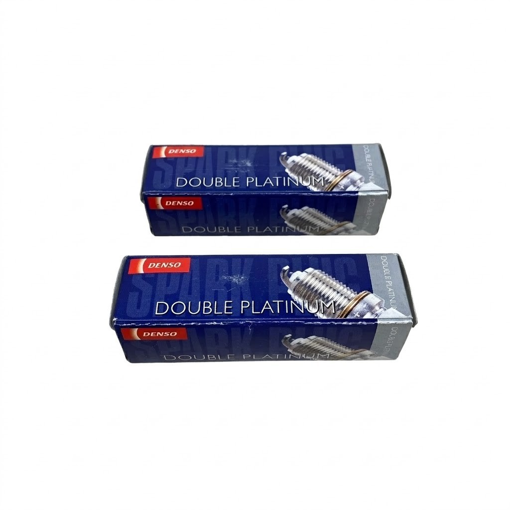 2-Pack DENSO PKJ20CR8 Double Platinum Spark Plugs Extended Tip 0.8mm 3173