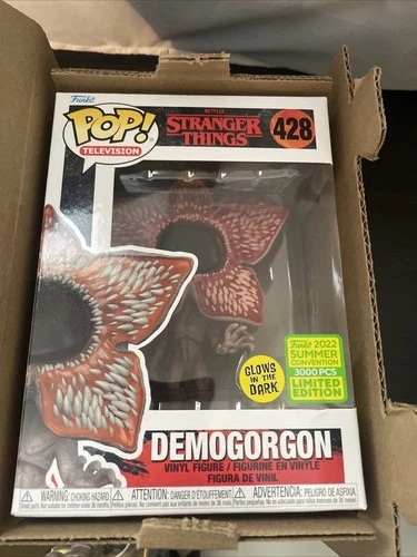 Funko POP! Stranger Things Demogorgon #428 LE 2022 3000pc Glow In The Dark