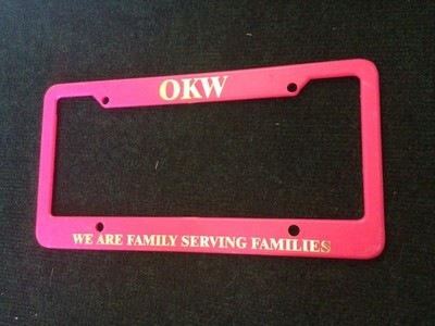 WALT DISNEY WORLD OLD KEY WEST LICENSE PLATE FRAME