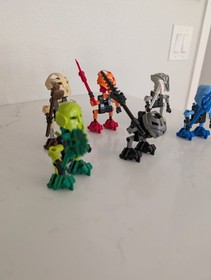Bionicle Turaga Elders Complete Sets Without instructions Or Box
