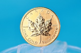 Kanada 5 $ 2009 Maple Leaf 1/10 Oz Gold 9999 Vz