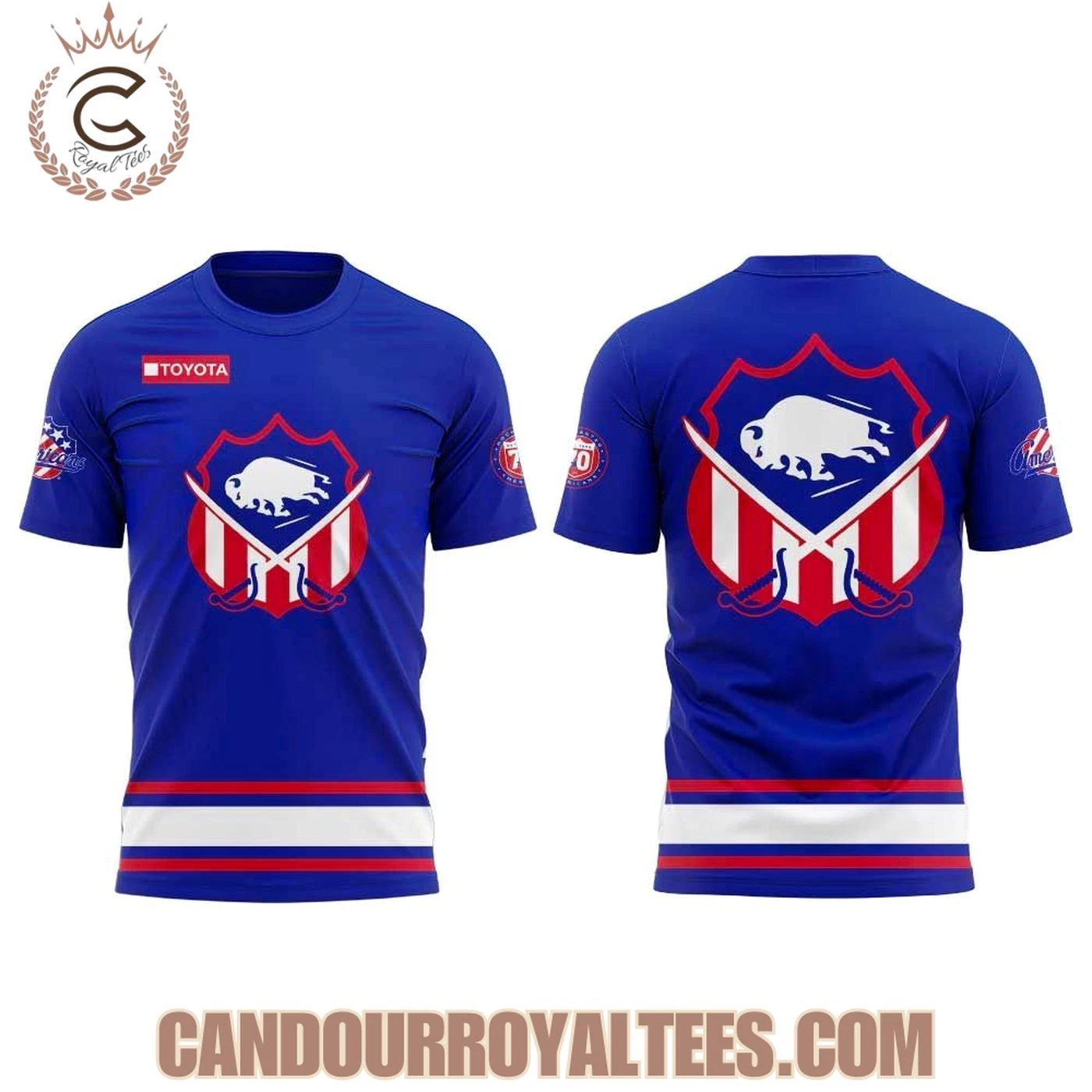 Rochester Americans Throwback Night 3D Hoodie Shirt