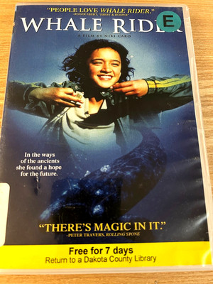 Whale Rider DVD Ships Same Day With Tracking