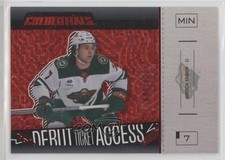 2023 Credentials Debut Ticket Access Horizontal Red 93/125 Brock Faber #156 11w3