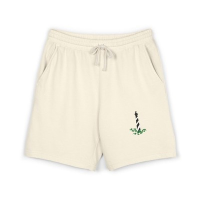 St Augustine Light Station Lighthouse Garment Dyed Fleece Sweat Shorts