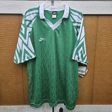 Vintage Nike Blank Soccer Jersey USA NWT XL