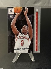 Benedict Mathurin 2022 Chronicles Draft Picks Luminance #3 RC Rookie AU Black