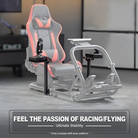 Marada Racing Flight Gear Shift Platform Fit Round Tube Racing Sim Cockpit