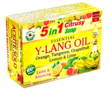 ORGANIC SOAP-Al Riyan 5 in 1 Citrusy Soap 100% Natural Vegan Brightens Skin