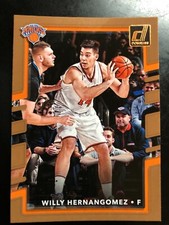 2017-18 Donruss #99 Knicks Willy Hernangomez Basketball Card