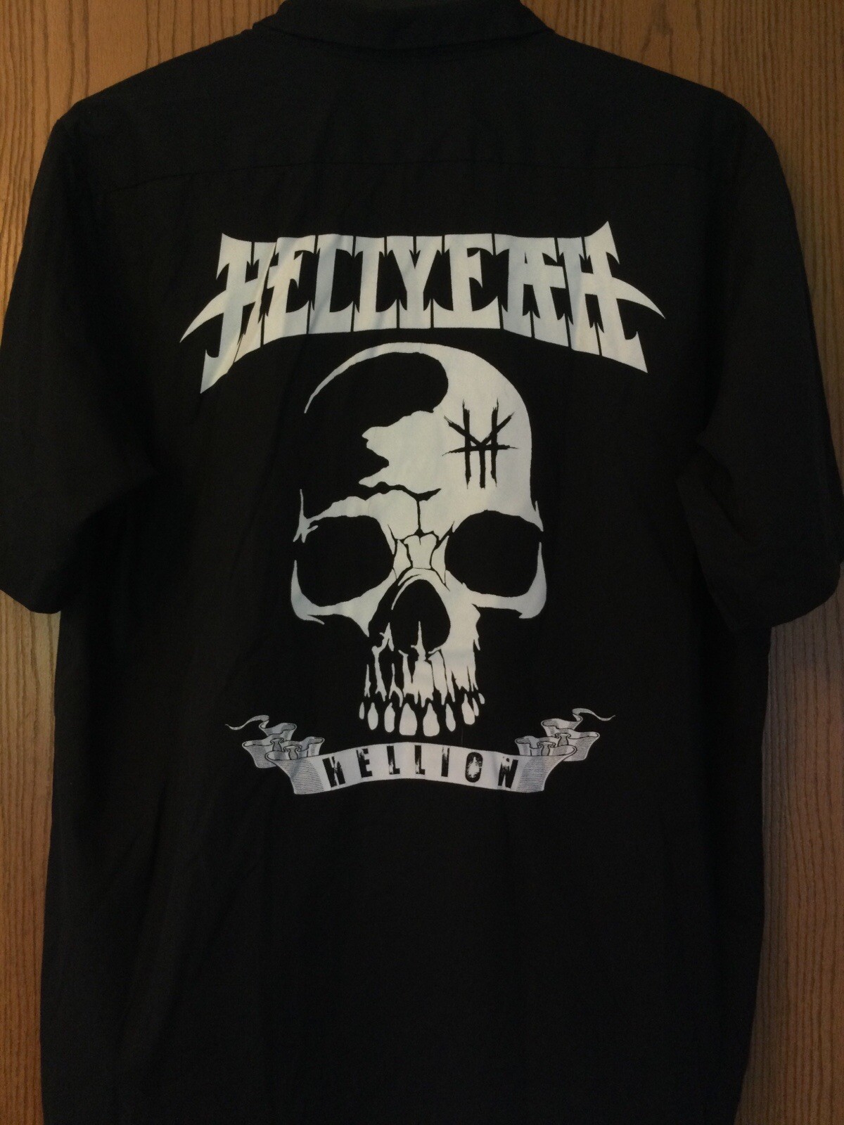 Hellyeah - Black Shirt - Button Down/Collared/Poc… - image 1