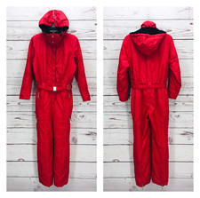 Fera Ski Suit One Piece Snowsuit Womens 6 Snowboarding Bib Coat Pants Full Suit