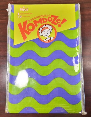 Kids Valance Little Miss Matched Komboze 1 Panel Marvelous Waves Star Blue Green