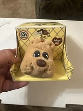 Pound Puppies Newborn Tan Puppy with short ears  7"L Mini Plush New