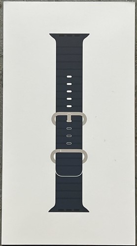 Oryginalny pasek do zegarka Apple Watch Ocean Band (49mm) - Midnight One Size (pasuje do 130- 200mm) - Zdjęcie 1 z 4