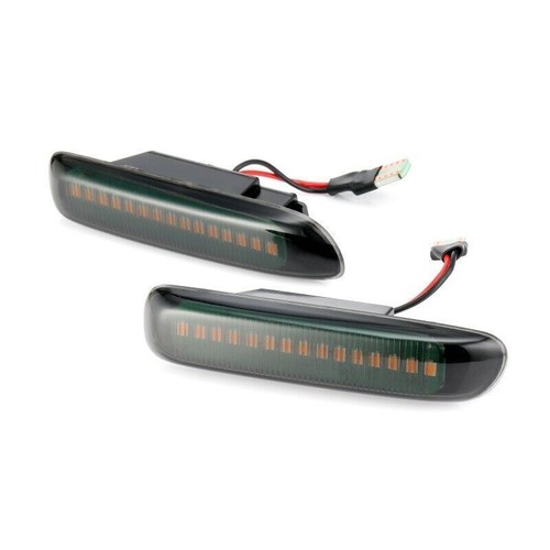 Dynamic Side Fender Marker LED Turn Signal Indicator Blinker Lights For BMW E46 - Picture 8 of 12