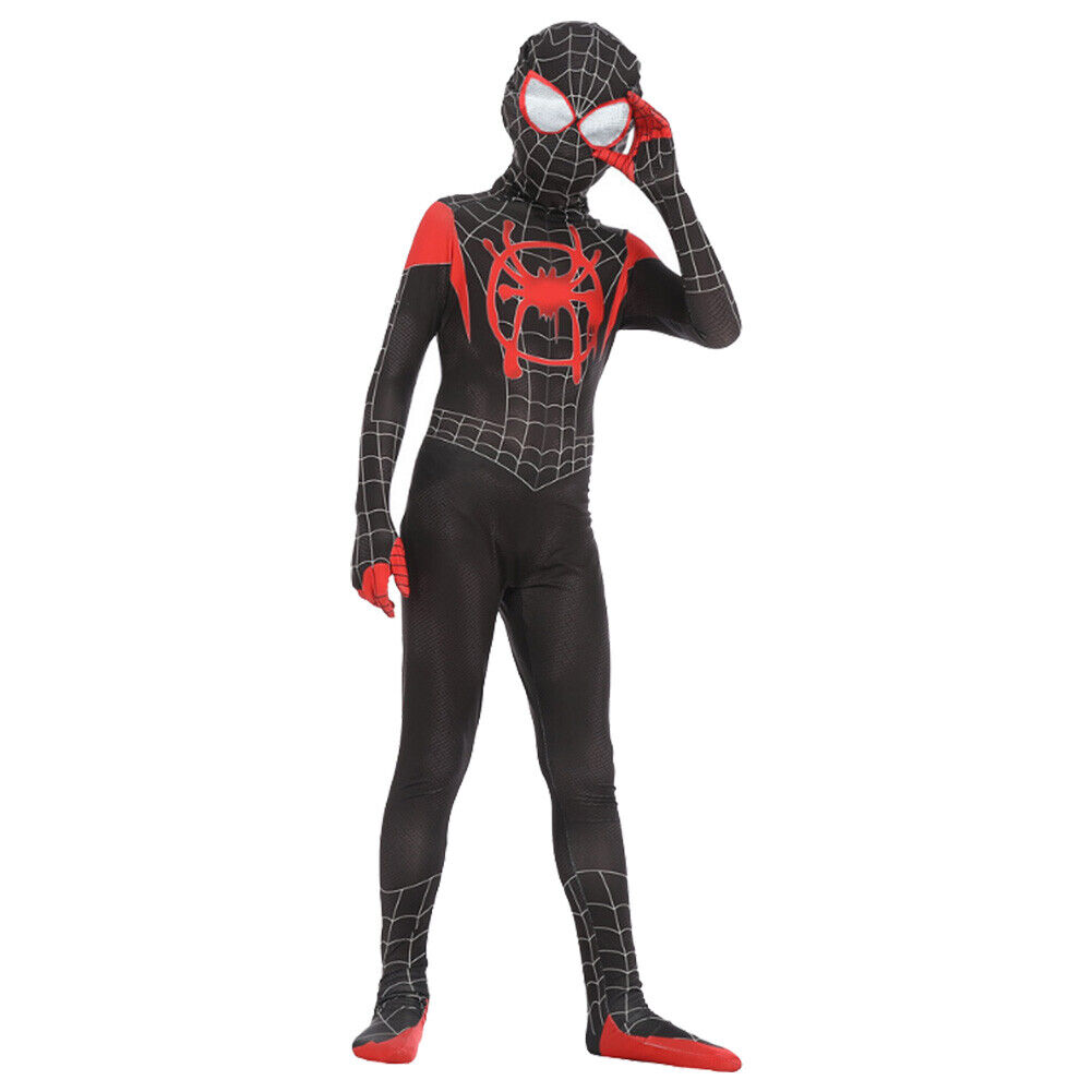 3-9 Years Kids Spider-man: Across The Spider-verse Cosplay Costume