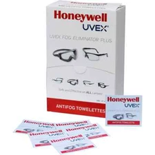 100 Pack Uvex Alcohol Free Silicone Free, Individually Wrapped Lens Wipes