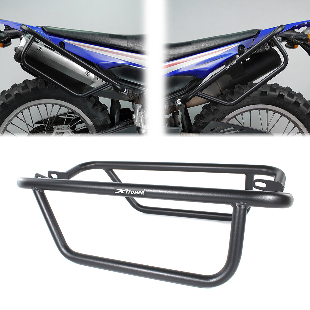 Steel Side Crash Bar Side Panel Guards Protection Fit For Yamaha