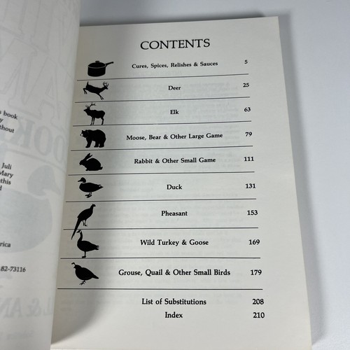 North American Wild Game Cookbook by Anita Mabbutt and Bill Mabbutt 1982 - Picture 7 of 11