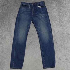 Madewell The Perfect Vintage Jean Women's Size 28 Blue Denim Tapered Workwear