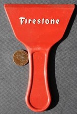 Modoc Indiana Cities Service Gas & Oil Firestone Tires Ice Scraper Vintage +