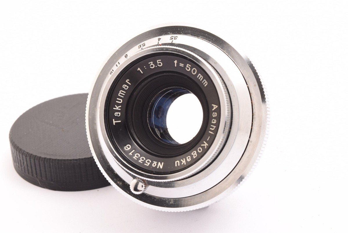 Asahi Kogaku Takumar 50mm f3.5 for asahiflex #53316 kjm 159 Asahi Kogaku Takumar 50mm f3.5 for asahiflex #53316 kjm 159