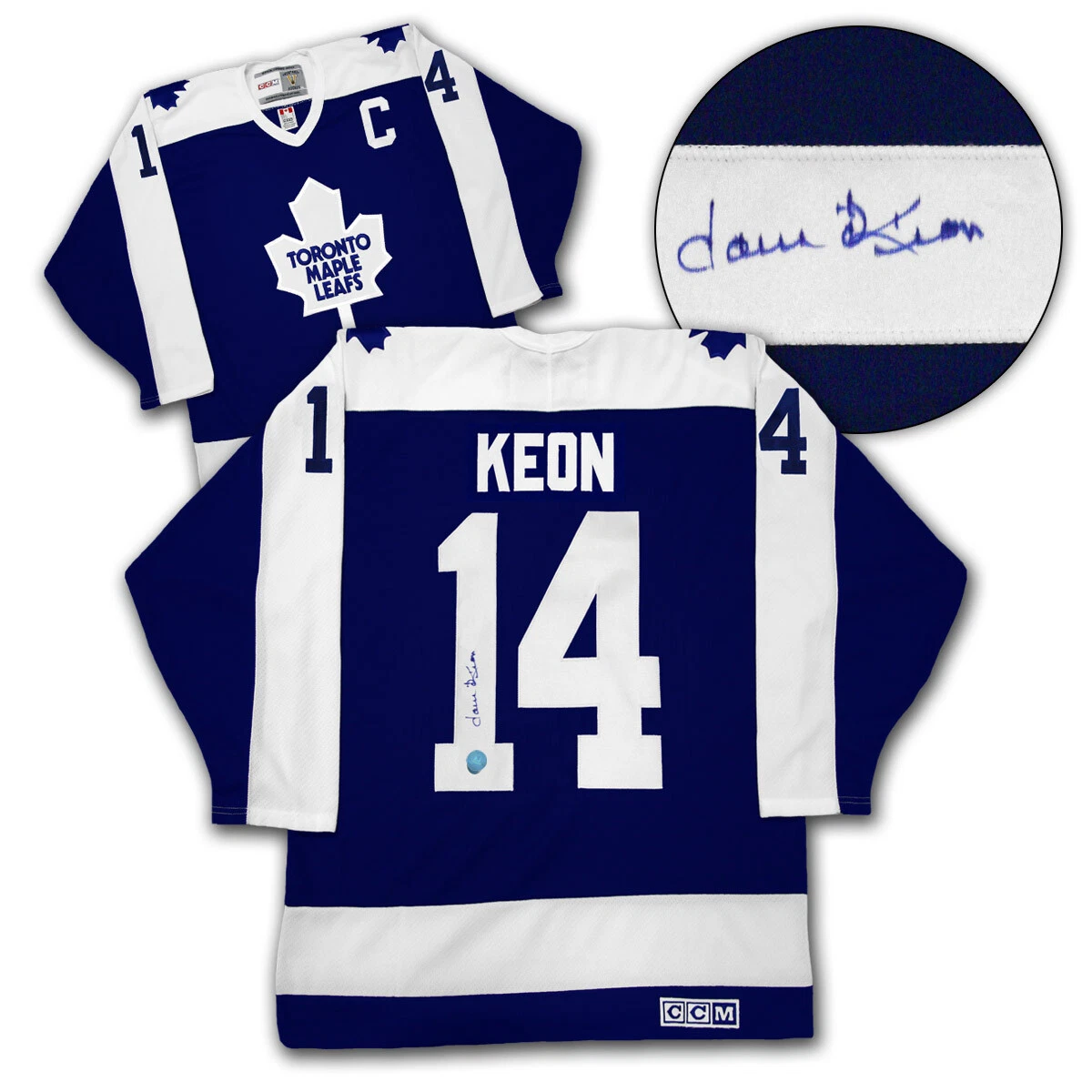 Autographed leafs jersey hotsell