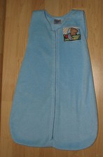 Blue Jean Teddy Sleepsack Sleep Sack Blue Medium 6-12 month Boys 0