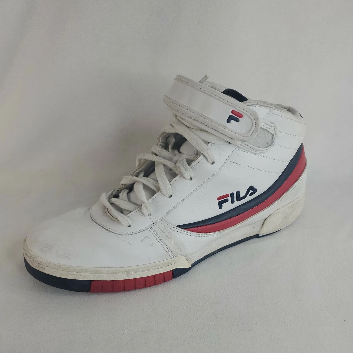 White high top fila shoes sale